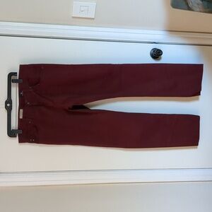 AG stretch jeans in Merlot 32x32